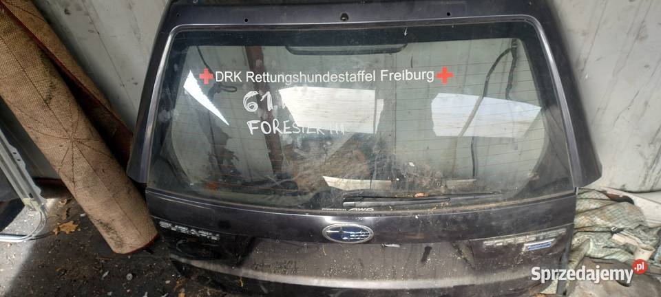 SUBARU FORESTER III klapa tył szyba 61K Kielce