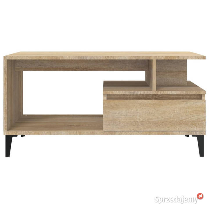 Stolik kawowy dąb sonoma 90x49x45 materiał Warszawa sprzedam