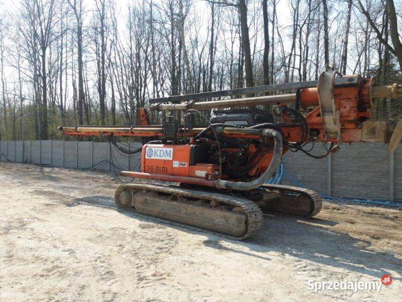 Używana palownicawiertnica Tescar CF6 CFA pełny VAT Maszyny budowlane Stara Bukówka sprzedam