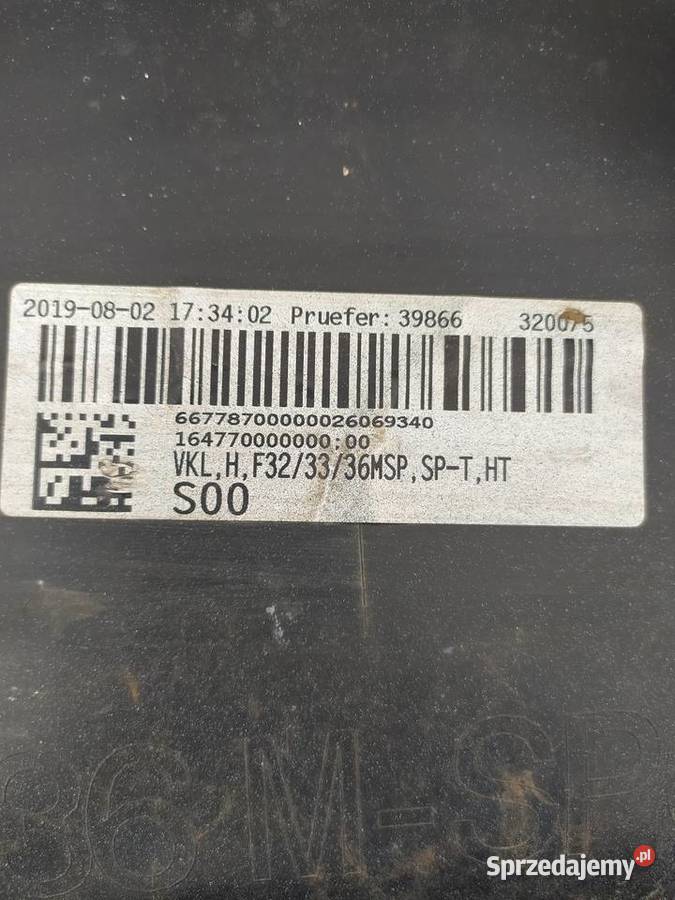 Sprzedam zderzak BMW 4 Rok produkcji 2019 Kraków sprzedam