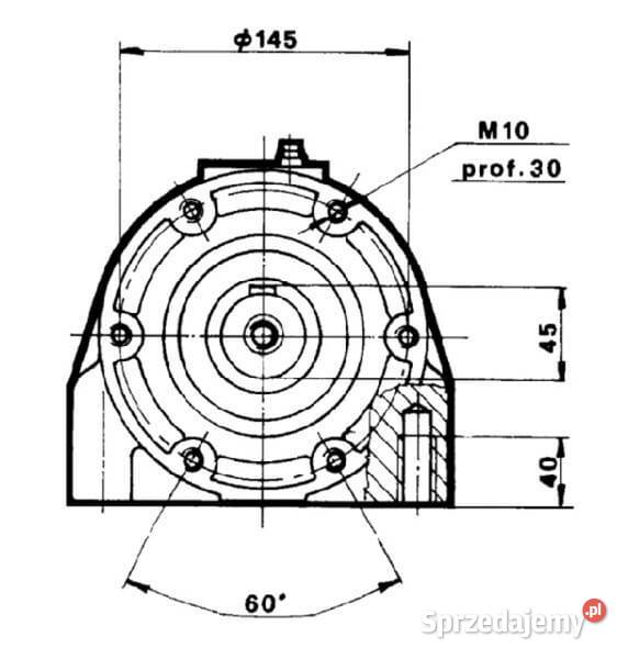 Podpora łożyskowa SAEC SU9FLENSC Kamionna sprzedam