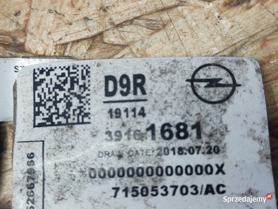 Wiązka Instalacja Zderzaka Tył Opel Corsa E Pleszew