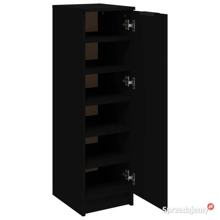 Szafka na buty czarna 30x35x100 materiał Warszawa