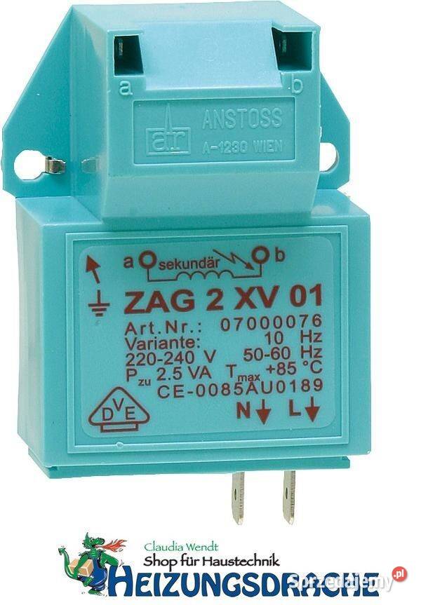 Viessmann Duval transformator ZAG 2XV 0110 230V