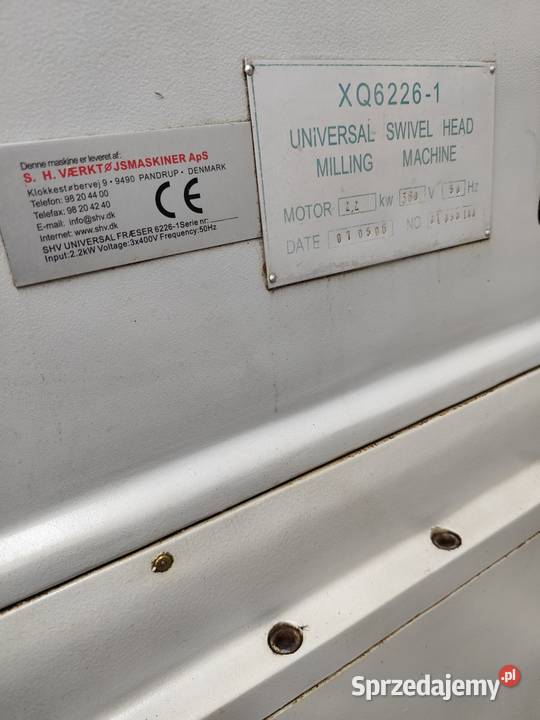Frezarka uniwersalna do metalu szlifierka Maków Podhalański