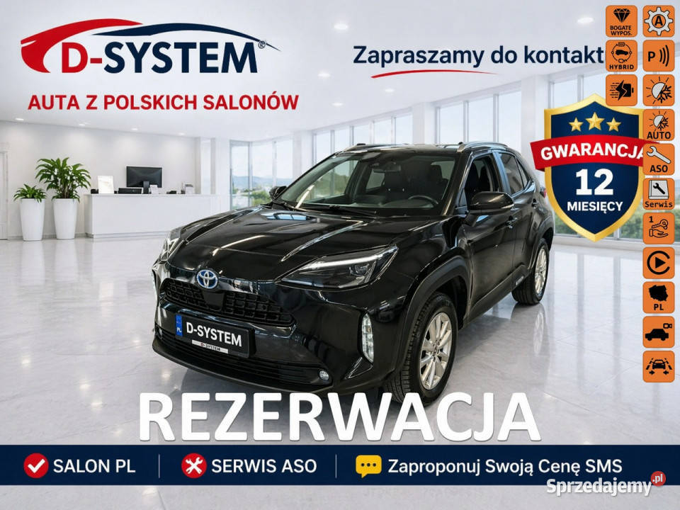 Toyota Yaris Cross 2022 Salon Polska 1Właściciel czujnik parkowania Białystok