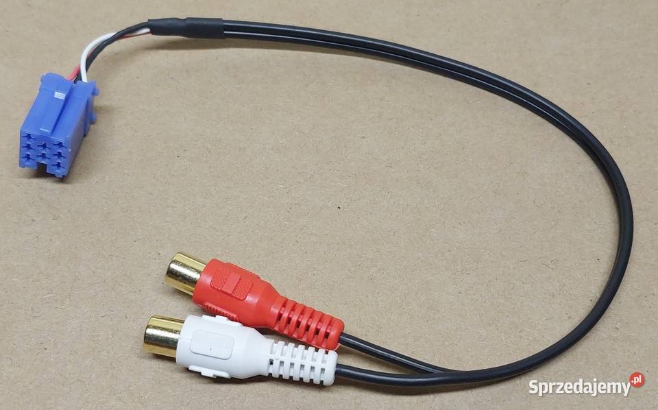 WEJŚCIE AUX RCA BLAUPUNKT BECKER MINI ISO VW osobowe Mielęcin sprzedam
