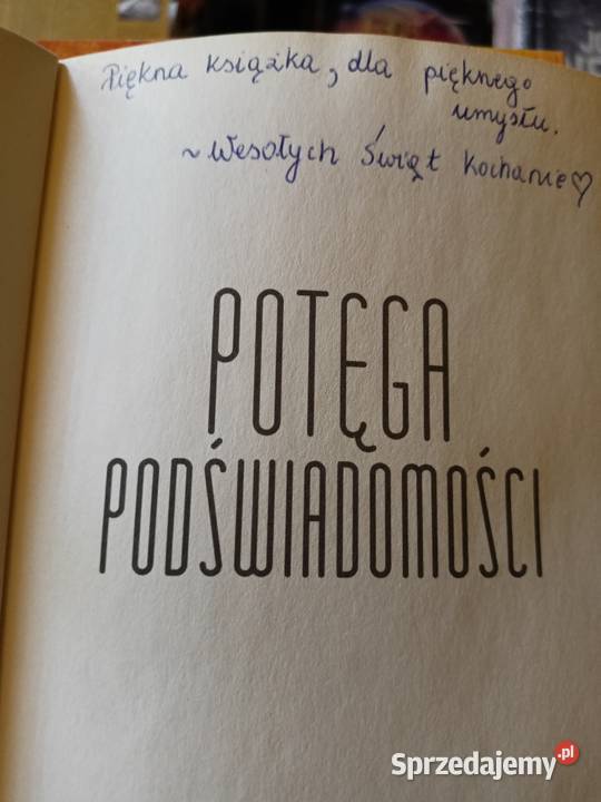 Potęga podświadomości książki Warszawa