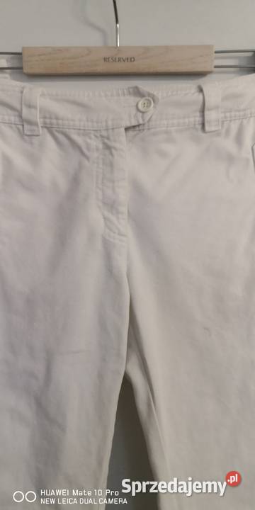 Spodnie damskie biały Moszczenica