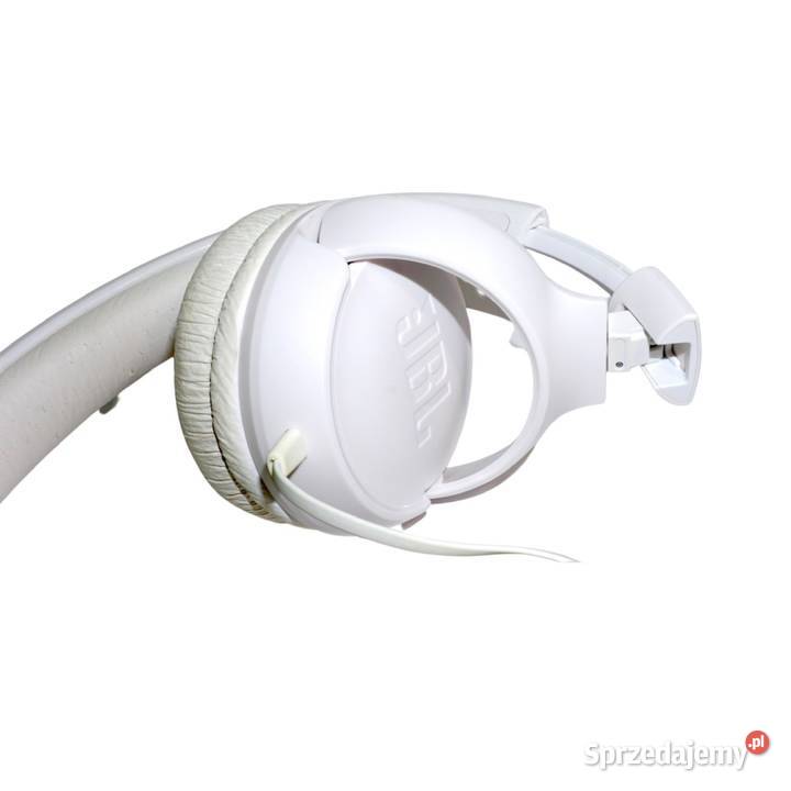 Słuchawki JBL TUNE 500 PIK białe white Słuchawki i głośniki sprzedam
