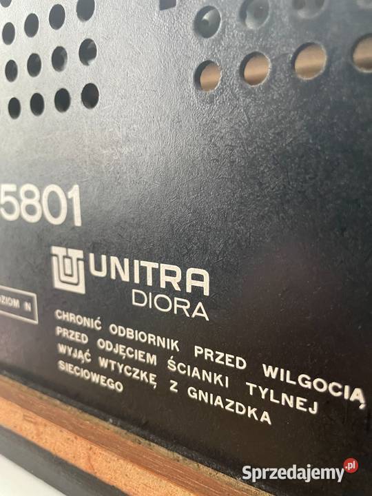 Radio Lampowe UnitraDiora DMTL202 komplet OKAZJA Radioodtwarzacze łódzkie Łódź