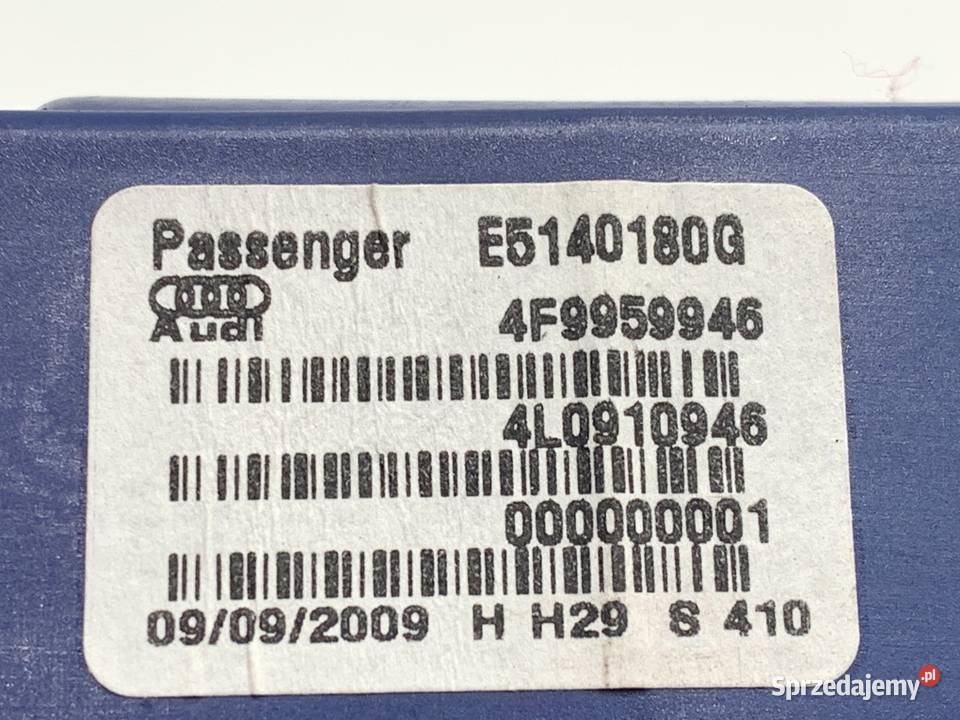 SIŁOWNIK TELESKOP KLAPY PRAWY AUDI Q7 4L osobowe