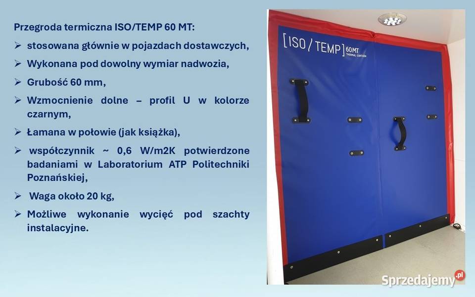 ISOTEMP 60MT Przegroda Termiczna 60MT Ściana Dąbrówka
