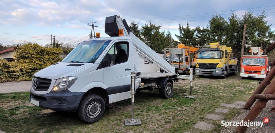 Podnośnik koszowy 27 m 35t Ruthmann TB 270 230kg Podnośniki koszowe Łódź sprzedam