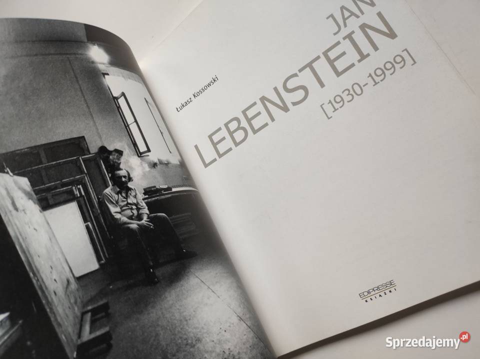 Lebenstein Jan 19301999 Ludzie czasy dzieła miękka Kielce