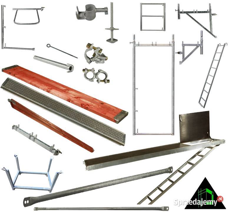 Lekkie RUSZTOWANIE ELEWACYJNE z Podestami