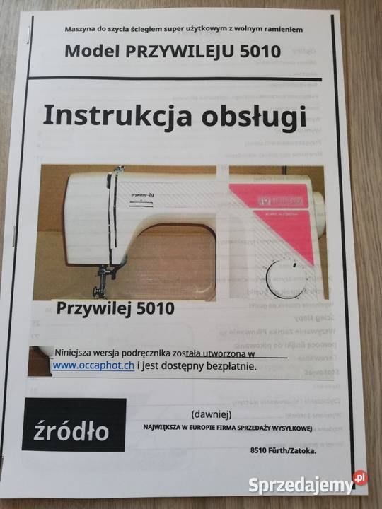 Sprzedam niemiecką nową elektryczną maszaynę do Tomaszów Mazowiecki
