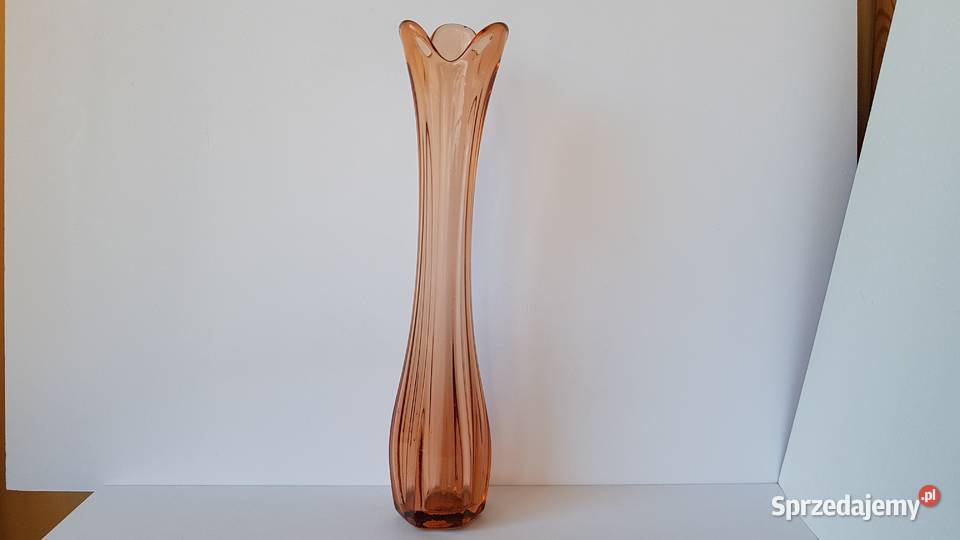 Wazon Rotterdam ok 358 Kupczyk kolorowe szkło Dąbrowa Górnicza