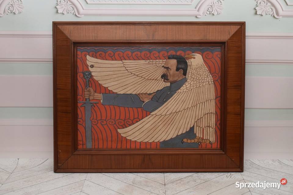 Portret Marszałek Józef Piłsudski 1919 Polski sprzedam