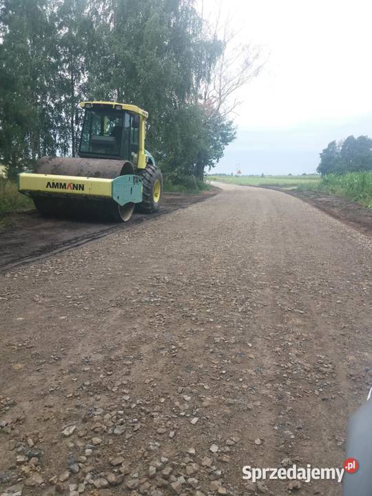 Usługi równiarką i walcem mazowieckie Zwoleń