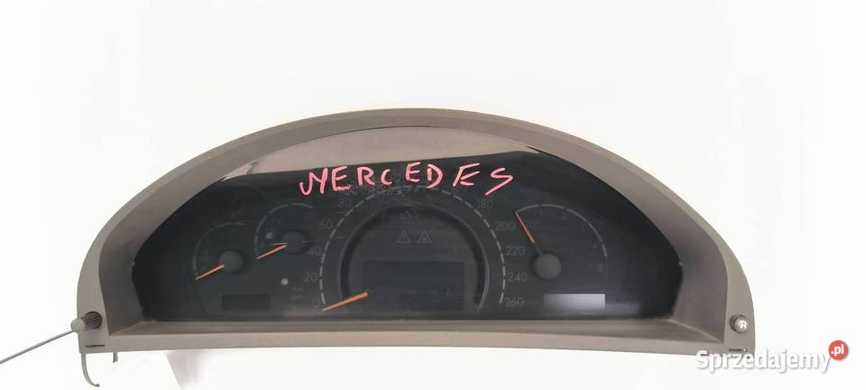 LICZNIK ZEGAR MERCEDES SKLASA W220 A2205407811