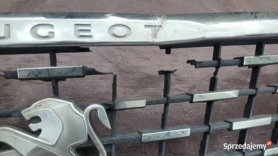 PEUGEOT 3008 5008 II ATRAPA GRILL CHROM ZNACZEK osobowe Atrapy Ruda Śląska