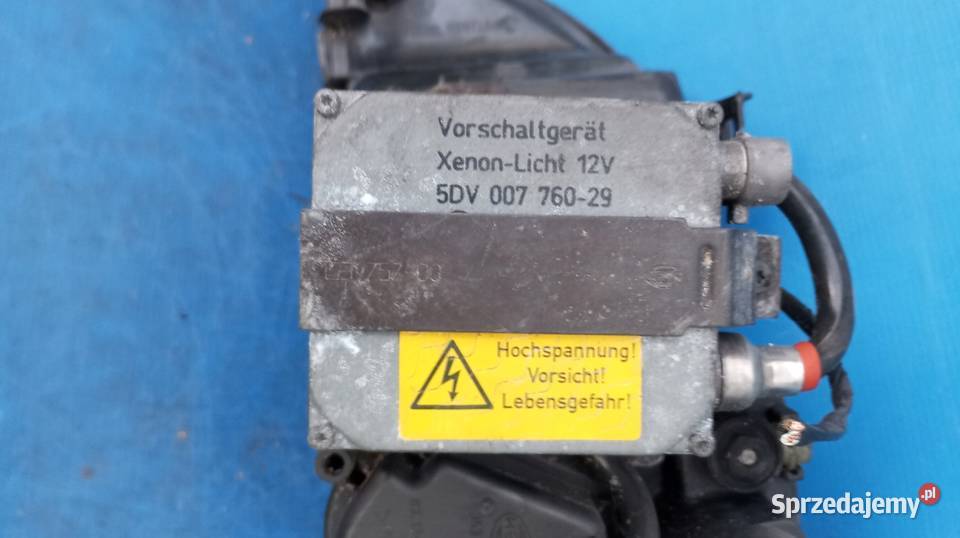 LAMPA REFLEKTOR PRAWY PRZÓD EU XENON BMW 5 E39 Nowy Tomyśl