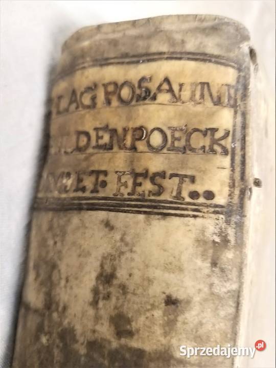 Prophetische KlagPosune in Sion Norymberga 1738r Warszawa sprzedam