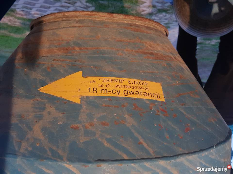 Betoniarka Zremb okazja mazowieckie Nowy Zglechów