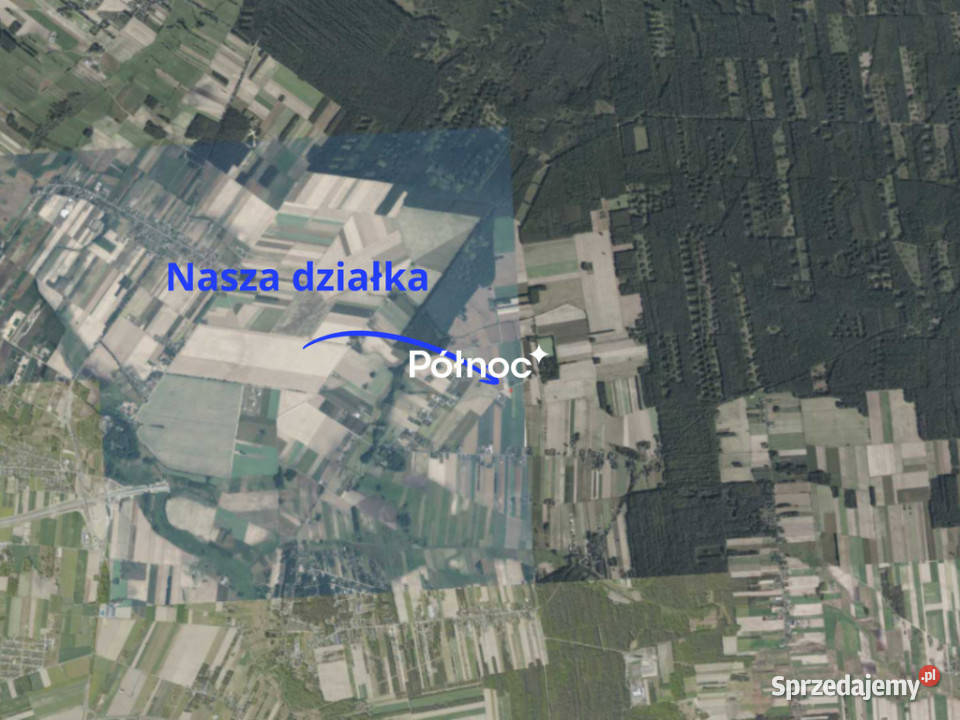 Na sprzedaż działka 1161m2 Wilczyn gmina Biała budowlana