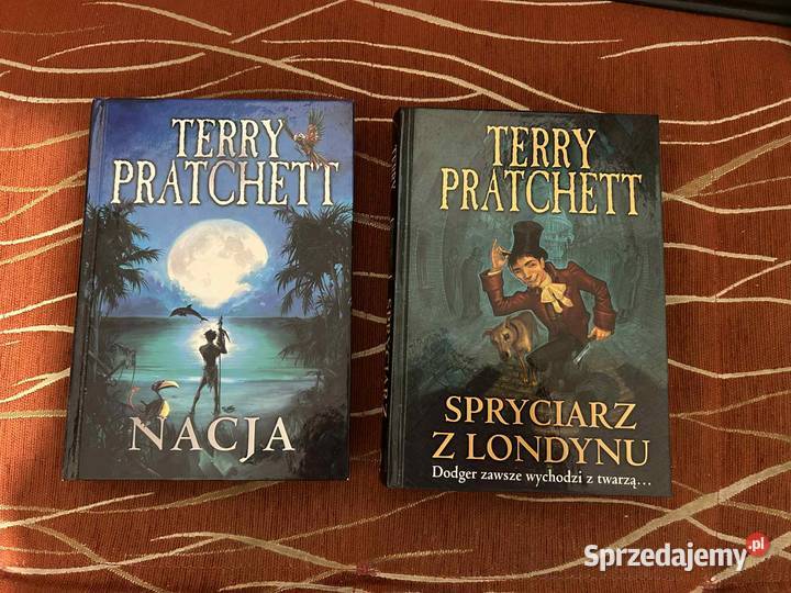 Spryciarz z Londynu i Nacja Terry Pratchett Proza i poezja Poznań sprzedam