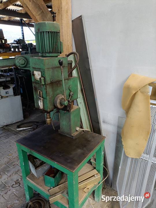 Wiertarka stołowa do metalu tokarka frezarka Maków Podhalański