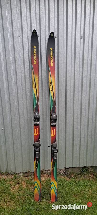 Narty zjazdowe Vlki 190 świetny stan małopolskie