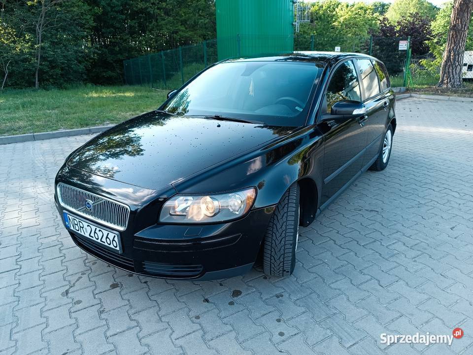 Volvo V50 16D Webasto Hak Tempomat kurtyny powietrzne mazowieckie Goszczyn sprzedam