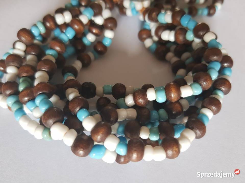 Zanzibar bransoletka koraliki afrykańska