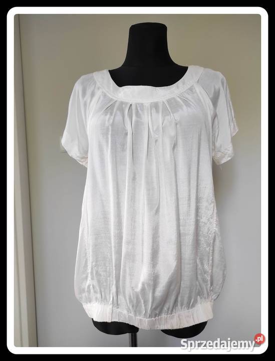 Kremowa perłowa bluzka only 40 L 42 XL mazowieckie Płock