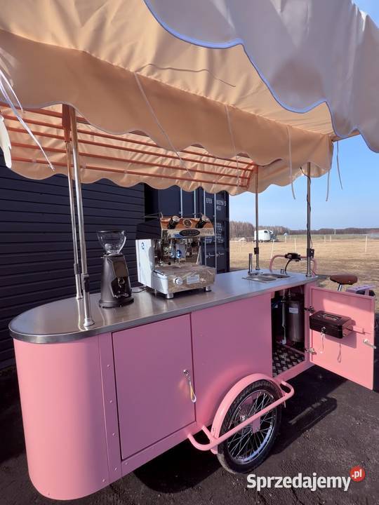 Riksza do sprzedaży kawy Autonomiczny Coffee