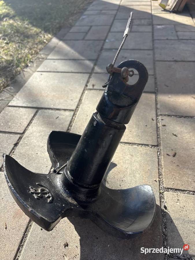 Kotwica do łódki Żeglarstwo mazowieckie Grodzisk Mazowiecki sprzedam