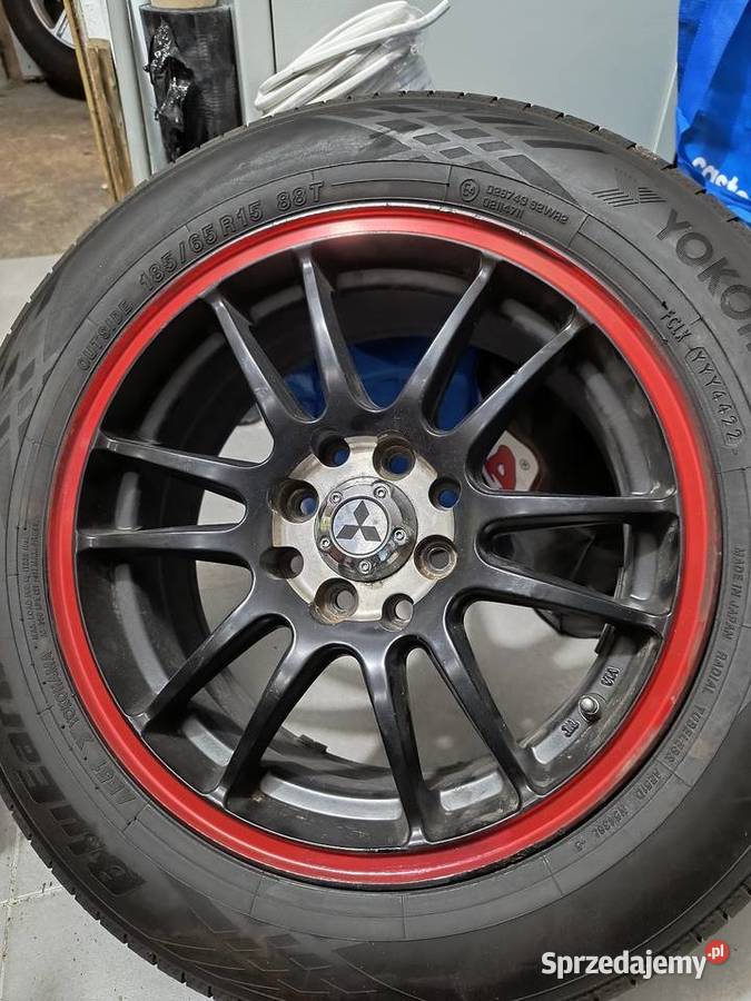 Alufelgi 4x100 yokohama bluearth gt 18565r15