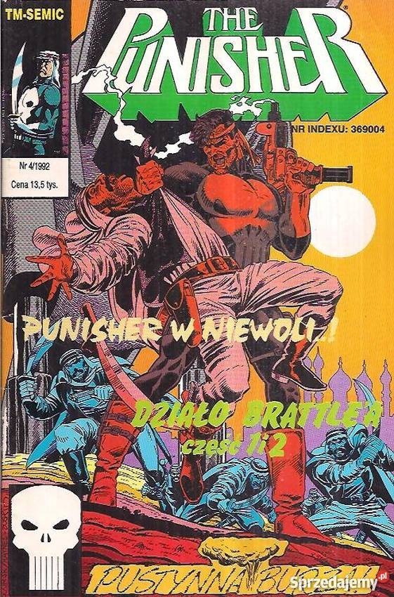 THE PUNISHER DZIAŁO BRATTLEA CZĘŚĆ 1 I 2 Komiksy Piła