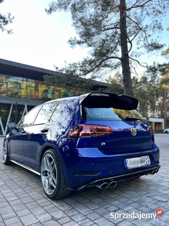 Golf R niebieski Golf lubelskie Tomaszów Lubelski