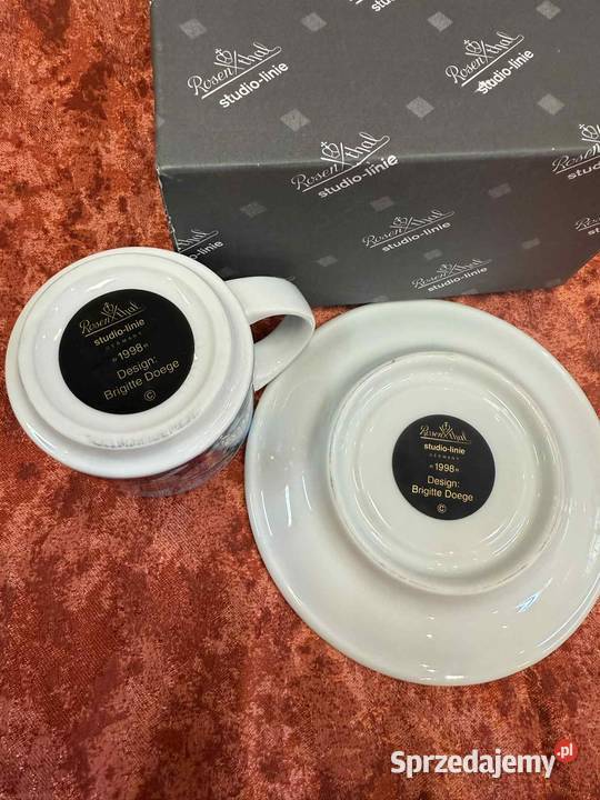 Filżanka kubek Rosenthal Desing Brigitte Doege świętokrzyskie Kielce