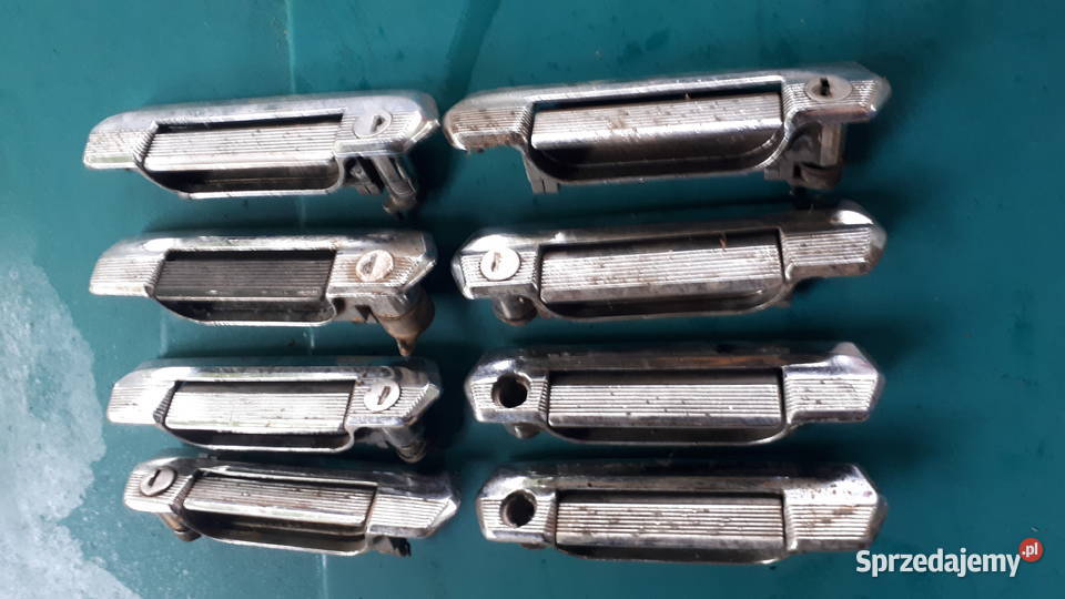 Fiat 125p klamki przednie 8 sztuk osobowe Gliwice sprzedam