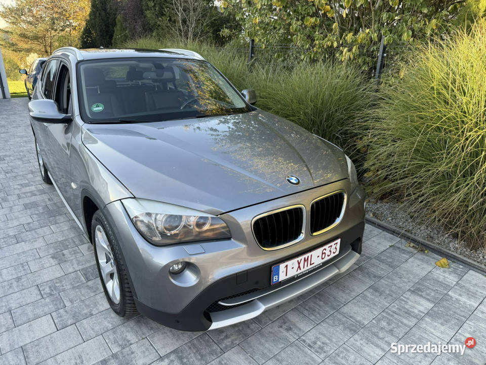BMW X1 NOWY ROZRZĄD zadbane serwisowane elektrochrom. lusterko wst. X1 Poznań
