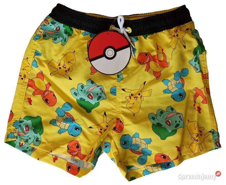 Kąpielówki Dziecięce Spodenki Szorty Pokemony małopolskie