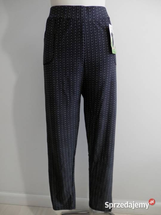 Legginsy Bambusowe Czarne Modelujące Getry Nowe Łomża