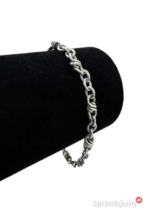 Srebrna bransoletka próby 925 952g srebro