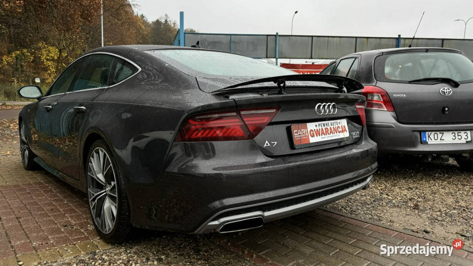 Audi A7 30t quattro moc 413 61 tyskm perfekt 61000km A7 Gdańsk