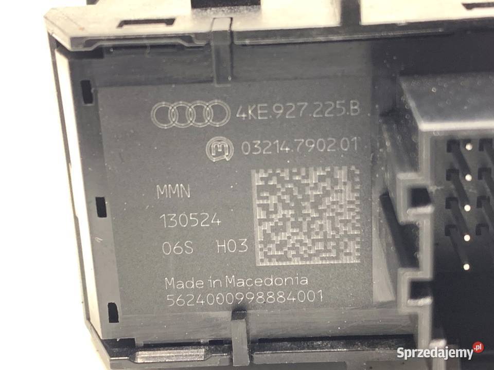 DŹWIGNIA HAMULCA RĘCZNEGO SKODA 20 TSI Dźwignie hamulca ręcznego