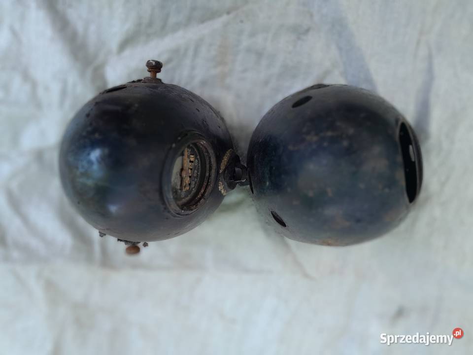 Metalowa lampa przednia wsk Świerzawa